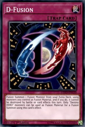D-Fusion (Common) (LEHD-ENA30) - Legendary Hero Decks 1st Edition