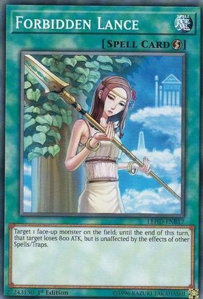 Forbidden Lance (Common) (LEHD-ENB17) - Legendary Hero Decks 1st Edition