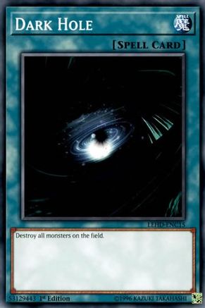 Dark Hole (Common) (LEHD-ENC15) - Legendary Hero Decks 1st Edition