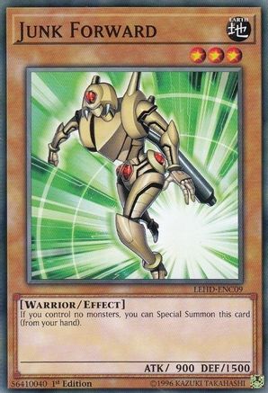 Junk Forward (Common) (LEHD-ENC09) - Legendary Hero Decks 1st Edition