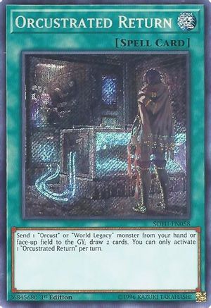 Orcustrated Return (Secret Rare) (SOFU-EN058) - Soul Fusion 1st Edition
