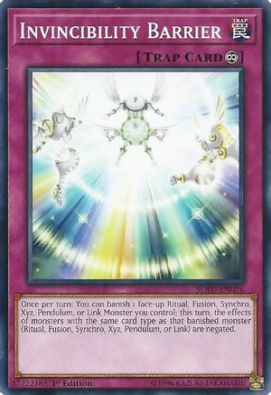Invincibility Barrier (Common) (SOFU-EN076) - Soul Fusion 1st Edition