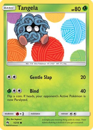 Tangela (001/214) [SM  Lost Thunder] - Common