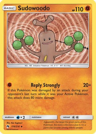 Sudowoodo (110/214) [SM  Lost Thunder] - Uncommon