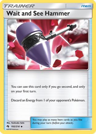 Wait and See Hammer (192/214) [SM  Lost Thunder] - Uncommon