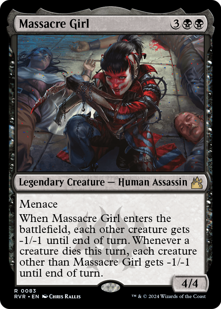 Massacre Girl (RVR-083) [Ravnica Remastered]