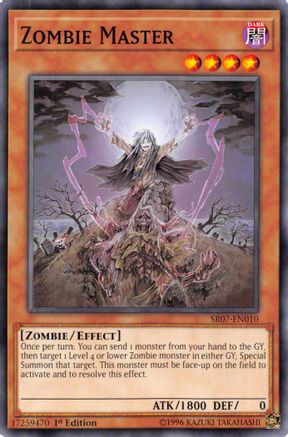 Zombie Master (Common) (SR07-EN010) - Structure Deck: Zombie Horde 1st Edition