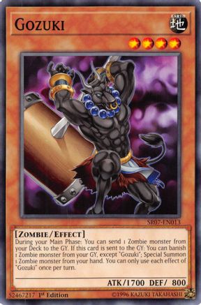 Gozuki (Common) (SR07-EN013) - Structure Deck: Zombie Horde 1st Edition