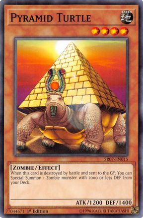 Pyramid Turtle (Common) (SR07-EN015) - Structure Deck: Zombie Horde 1st Edition