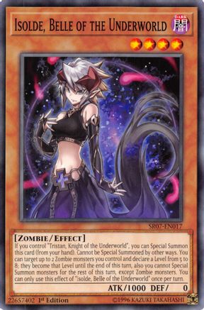 Isolde, Belle of the Underworld (Common) (SR07-EN017) - Structure Deck: Zombie Horde 1st Edition