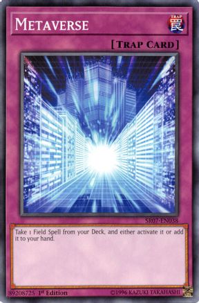 Metaverse (Common) (SR07-EN038) - Structure Deck: Zombie Horde 1st Edition