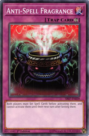 Anti-Spell Fragrance (Common) (SR07-EN039) - Structure Deck: Zombie Horde 1st Edition