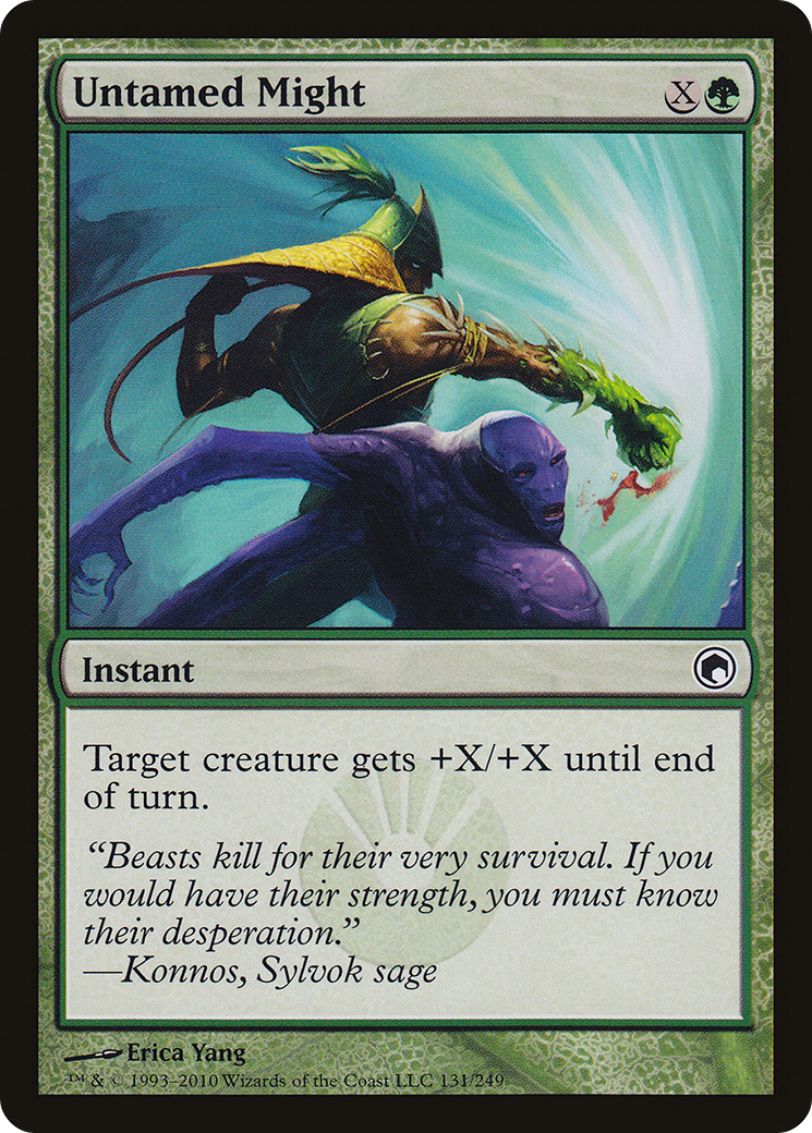 Untamed Might (SOM-131) [Scars of Mirrodin]