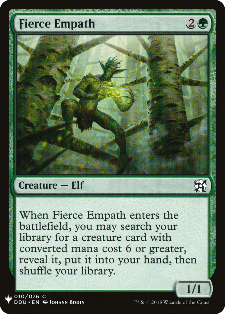 Fierce Empath (LIST-010) [The List]