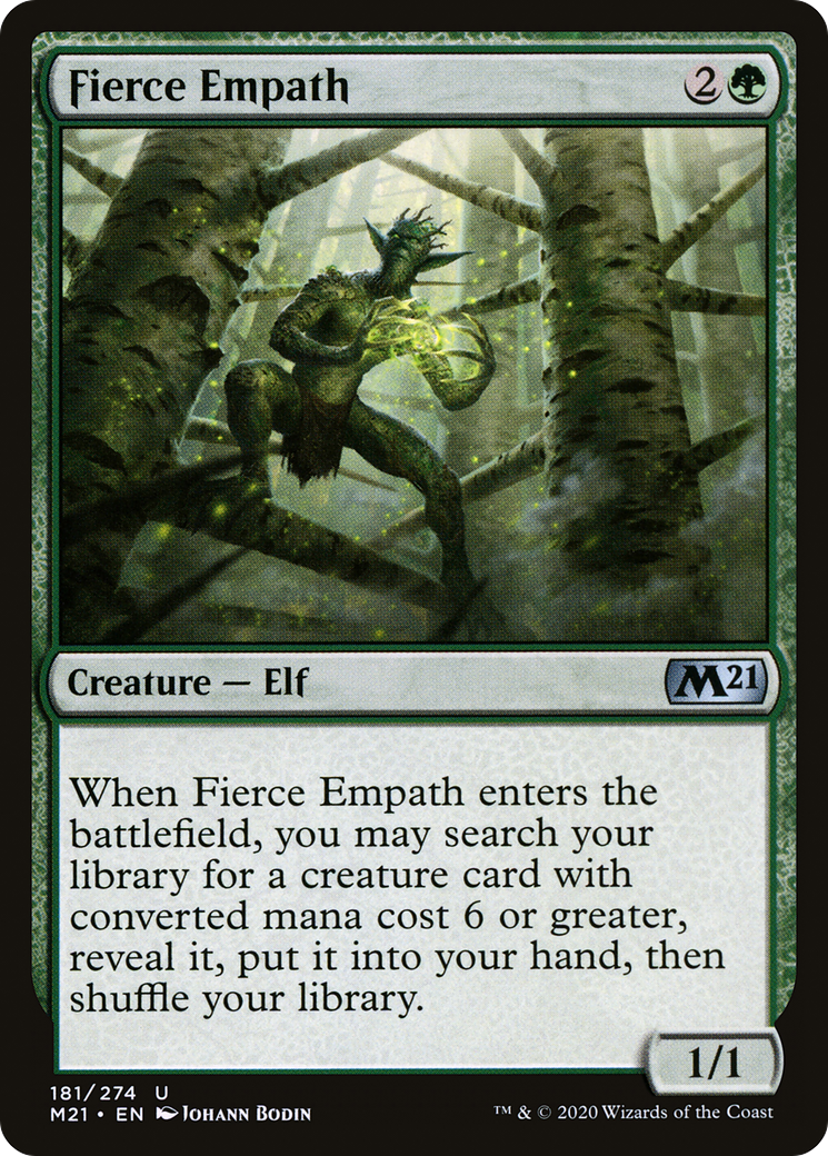 Fierce Empath (M21-181) [Core Set 2021] Foil