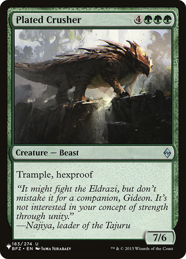 Plated Crusher (LIST-183/274) [The List]