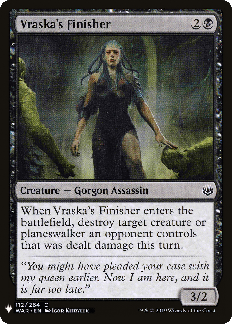 Vraska's Finisher (LIST-112) [The List]