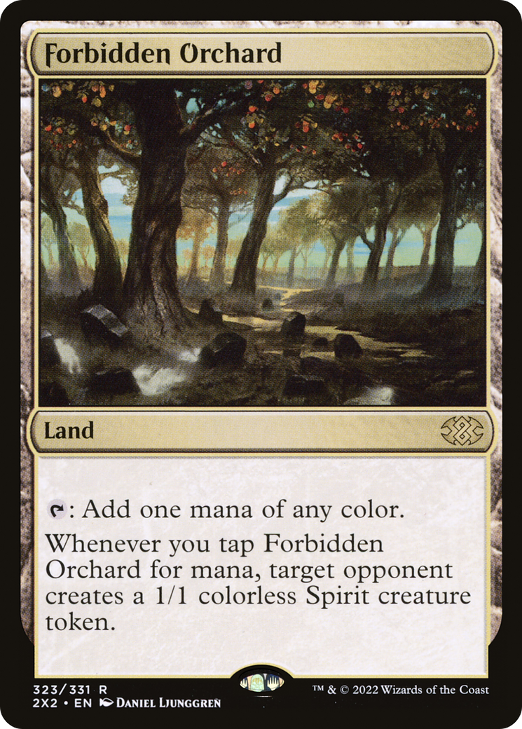 Forbidden Orchard (2X2-323) [Double Masters 2022] Foil