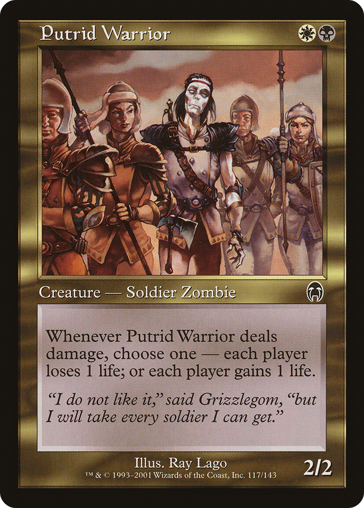 Putrid Warrior (APC-117) [Apocalypse]