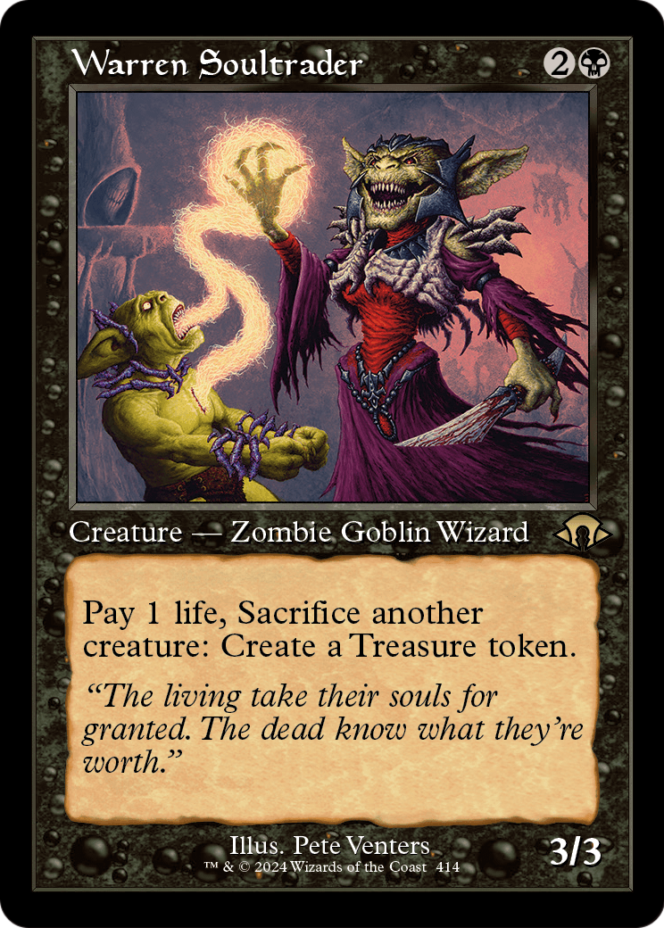 Warren Soultrader (Retro Frame) (MH3-414) [Modern Horizons 3]
