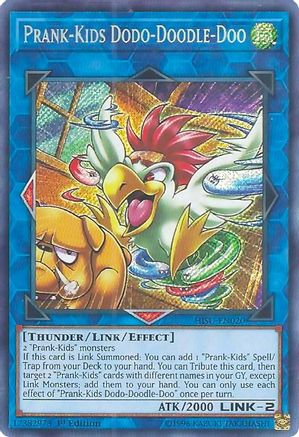 Prank-Kids Dodo-Doodle-Doo (Secret Rare) (HISU-EN020) - Hidden Summoners 1st Edition