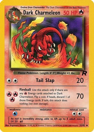 Dark Charmeleon [W Stamped] (032/82) [WoTC Promo] - Promo