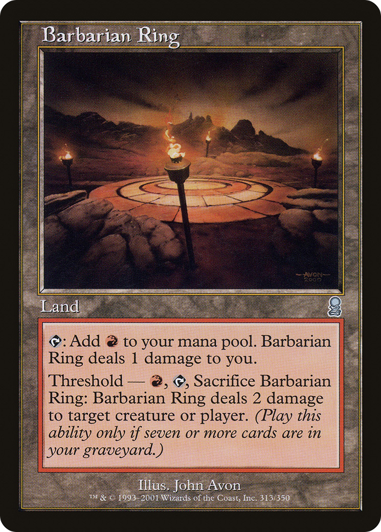 Barbarian Ring (ODY-313) [Odyssey] Foil