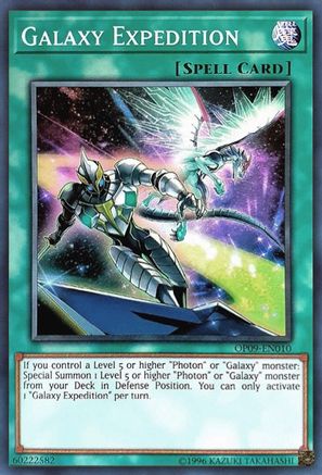 Galaxy Expedition (Super Rare) (OP09-EN010) - OTS Tournament Pack 9 Unlimited