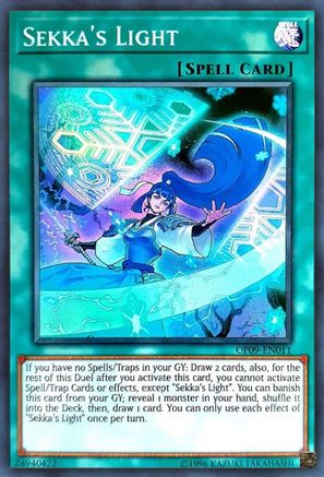 Sekka's Light (Super Rare) (OP09-EN011) - OTS Tournament Pack 9 Unlimited