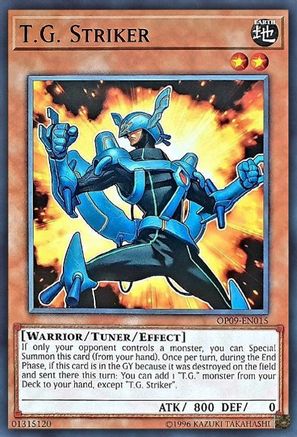 T.G. Striker (Common) (OP09-EN015) - OTS Tournament Pack 9 Unlimited