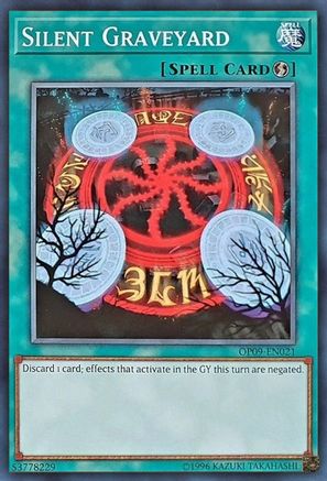 Silent Graveyard (Common) (OP09-EN021) - OTS Tournament Pack 9 Unlimited