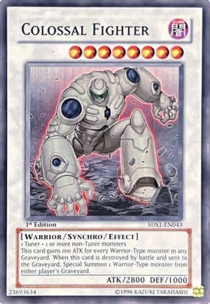 Colossal Fighter (Common) (5DS1-EN043) - 5D's 2008 Starter Deck Unlimited