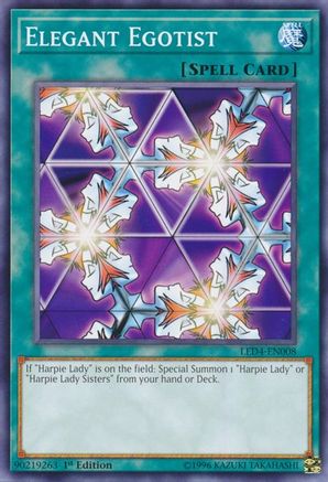 Elegant Egotist (Common) (LED4-EN008) - Legendary Duelists: Sisters of the Rose 1st Edition