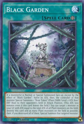 Black Garden (Common) (LED4-EN032) - Legendary Duelists: Sisters of the Rose 1st Edition