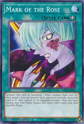Mark of the Rose (Common) (LED4-EN033) - Legendary Duelists: Sisters of the Rose 1st Edition