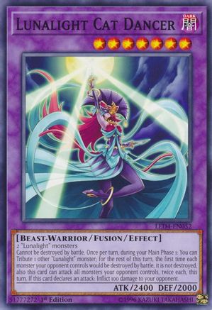 Lunalight Cat Dancer (Common) (LED4-EN052) - Legendary Duelists: Sisters of the Rose 1st Edition