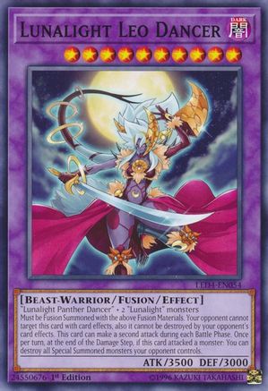 Lunalight Leo Dancer (Common) (LED4-EN054) - Legendary Duelists: Sisters of the Rose 1st Edition