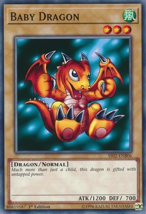 Baby Dragon (Common) (SS02-ENB06) - Speed Duel Decks: Duelists of Tomorrow 1st Edition