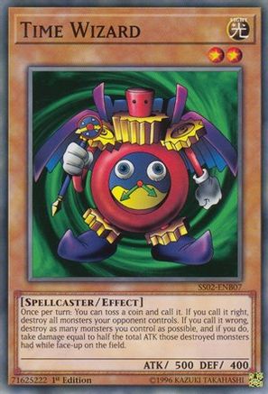 Time Wizard (Common) (SS02-ENB07) - Speed Duel Decks: Duelists of Tomorrow 1st Edition