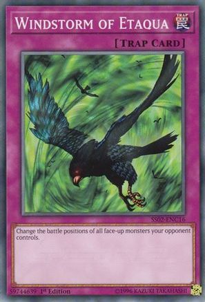 Windstorm of Etaqua (Common) (SS02-ENC16) - Speed Duel Decks: Duelists of Tomorrow 1st Edition