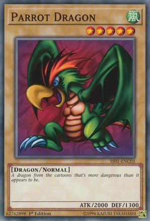 Parrot Dragon (Common) (SS01-ENC03) - Speed Duel Decks: Destiny Masters 1st Edition