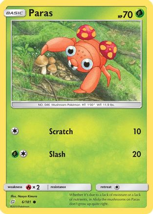Paras (006/181) [SM  Team Up] - Common