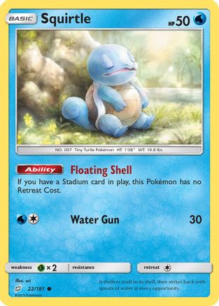 Squirtle (022/181) [SM  Team Up] - Common