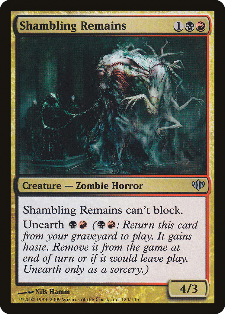 Shambling Remains (CON-124) [Conflux] Foil