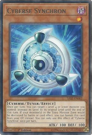 Cyberse Synchron (Rare) (SAST-EN002) - Savage Strike 1st Edition