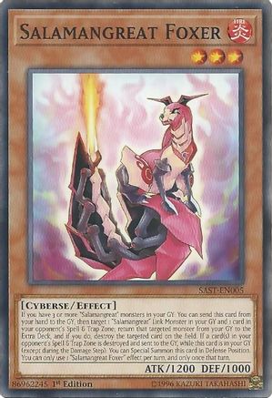 Salamangreat Foxer (Common) (SAST-EN005) - Savage Strike 1st Edition