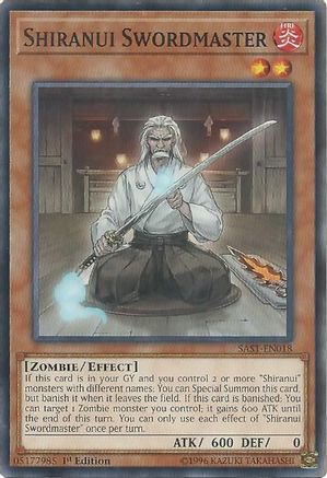 Shiranui Swordmaster (Common) (SAST-EN018) - Savage Strike 1st Edition