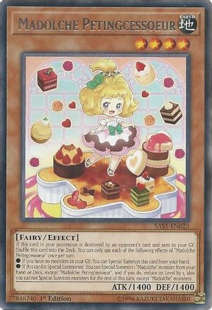Madolche Petingcessoeur (Rare) (SAST-EN023) - Savage Strike 1st Edition