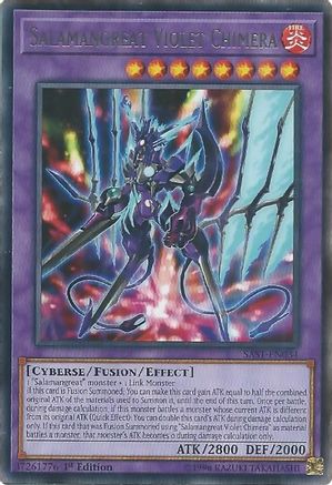 Salamangreat Violet Chimera (Rare) (SAST-EN034) - Savage Strike Unlimited