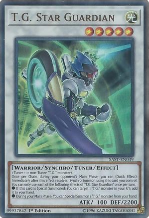 T.G. Star Guardian (Ultra Rare) (SAST-EN039) - Savage Strike Unlimited